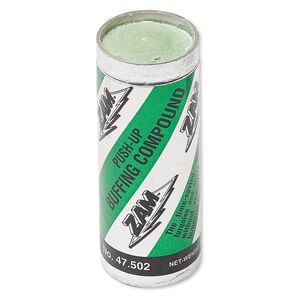 Buffing compound, ZAM™, green. Sold per 4-ounce block.
