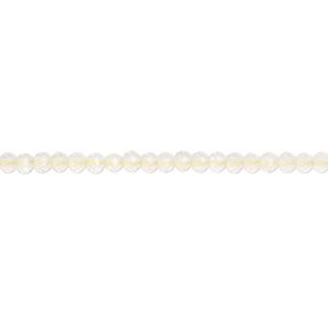Lemon quartz 1pkg1, faceted round bead 13 inch 2mm