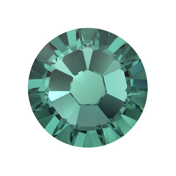 Flat back 1pkg144 Caribbean green foil back, Crystal Passions&reg; Regenerated 2.5-2.7mm rose round SS9 2058 image number 0