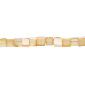 Brown agate 1pkg1, cube bead, 15 inch 4-5mm light
