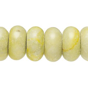 Olive new "jade" 1pkg1, rondelle bead 15.5-16 inch 17x8mm-18x10mm