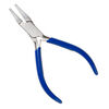 Pliers, EUROTOOL&reg;, round-nose, stainless steel / rubber / nylon, 5 inches. Sold individually. image number 0