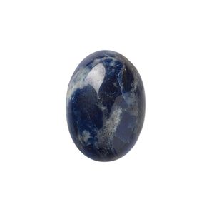 Sodalite 1pkg2, calibrated oval cab natural 25x18mm