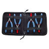 Pliers set, Tronex&reg;, 741 flat-nose / 731 round-nose / 711 chain-nose / 752 curved-nose, steel and rubber, red / blue / white, 6 to 6-1/2 inches with 7-3/4 x 6-1/2 x 1-inch case. Sold per 4-piece set. image number 0
