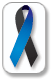 Black and Blue Ribbon
