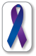 Blue and Purple Ribbon