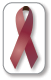 Burgundy Ribbon