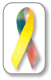 Yellow and Rainbow Ribbon