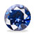 Blue Cubic Zirconia