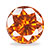 Orange Cubic Zirconia