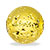 Yellow-Coated Lava Rock