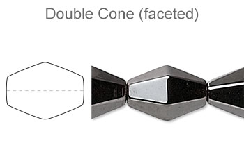 Double Cone (Faceted)