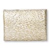 Silver Bead with Gold Gilders Paste