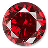 Garnet Red Cubic Zirconia Gemstone Beads and Components