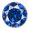 Spinel Blue Cubic Zirconia Gemstone Beads and Components