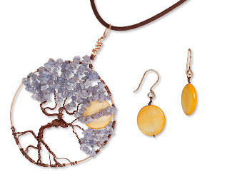 Design Idea L63P Necklace and Earrings