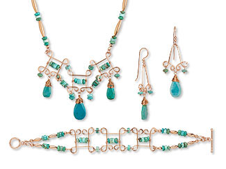 Design Idea NK2K Necklace Bracelet and Earrings