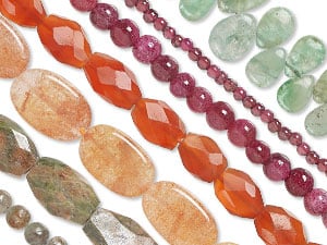Fresh New Gemstone Beads