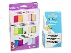 New Assortment of Sculpey&reg; Polymer Clay and Acrylic Glaze