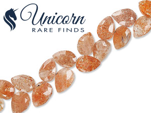 Unicorn Rare Finds: Sunstone Beads