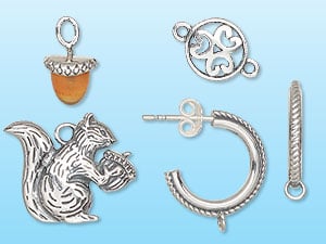 New Sterling Silver Charms, Drops and Findings