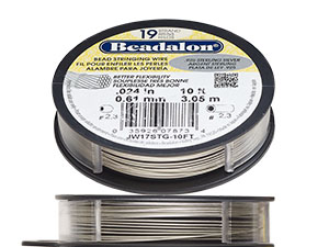 New Beadalon® Sterling Silver Beading Wire