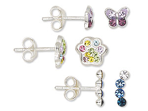 New Dainty Sterling Silver Earstuds