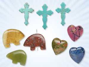 New Limited Inventory Gemstone Drops & Focals