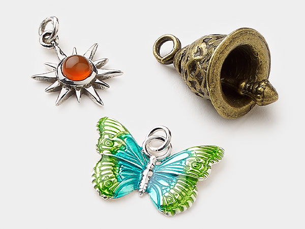 Charms and Drops with Bails