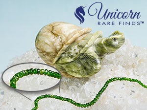New Unicorn Rare Finds - Chrome Diopside