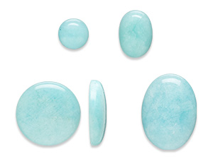 Calibrated Amazonite Cabochons