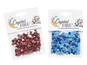 New Crystal Fire&trade; Flat Backs and Hotfix Rhinestones
