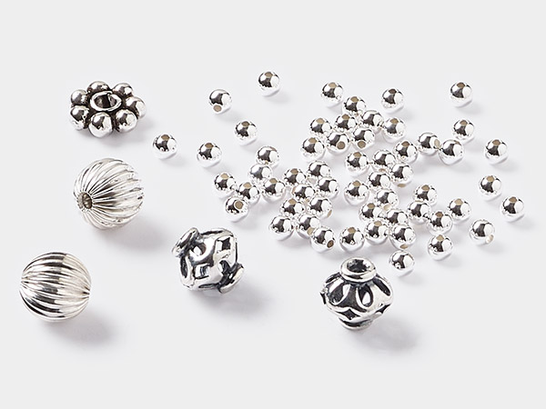 Sterling Silver Beads