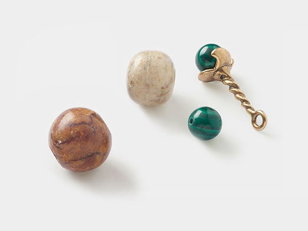 Half Drilled Beads and Components