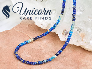 New Unicorn Rare Finds: Afghanite Beads