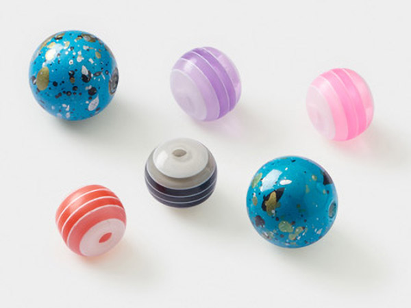 Acrylic and Polymer Clay Beads
