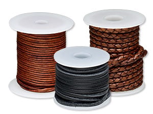 New Genuine Leather Cord for Jewelry Making