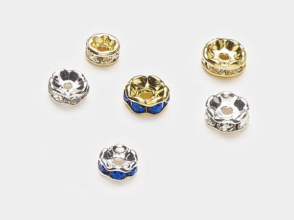 Rhinestone Rondelles