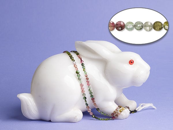 Unicorn Rare Finds: Multi-Tourmaline Beads