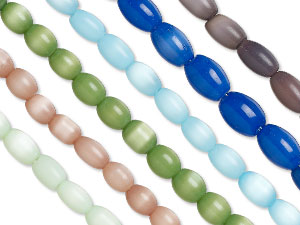New Cat's Eye Glass Beads