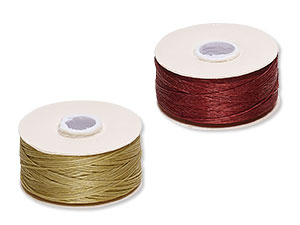 New Colors in Nymo® Thread - Maroon and Gold