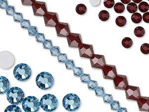 Preciosa Bicones and Rhinestones in New Colors