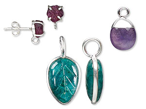 Gemstone Earstuds and Drops
