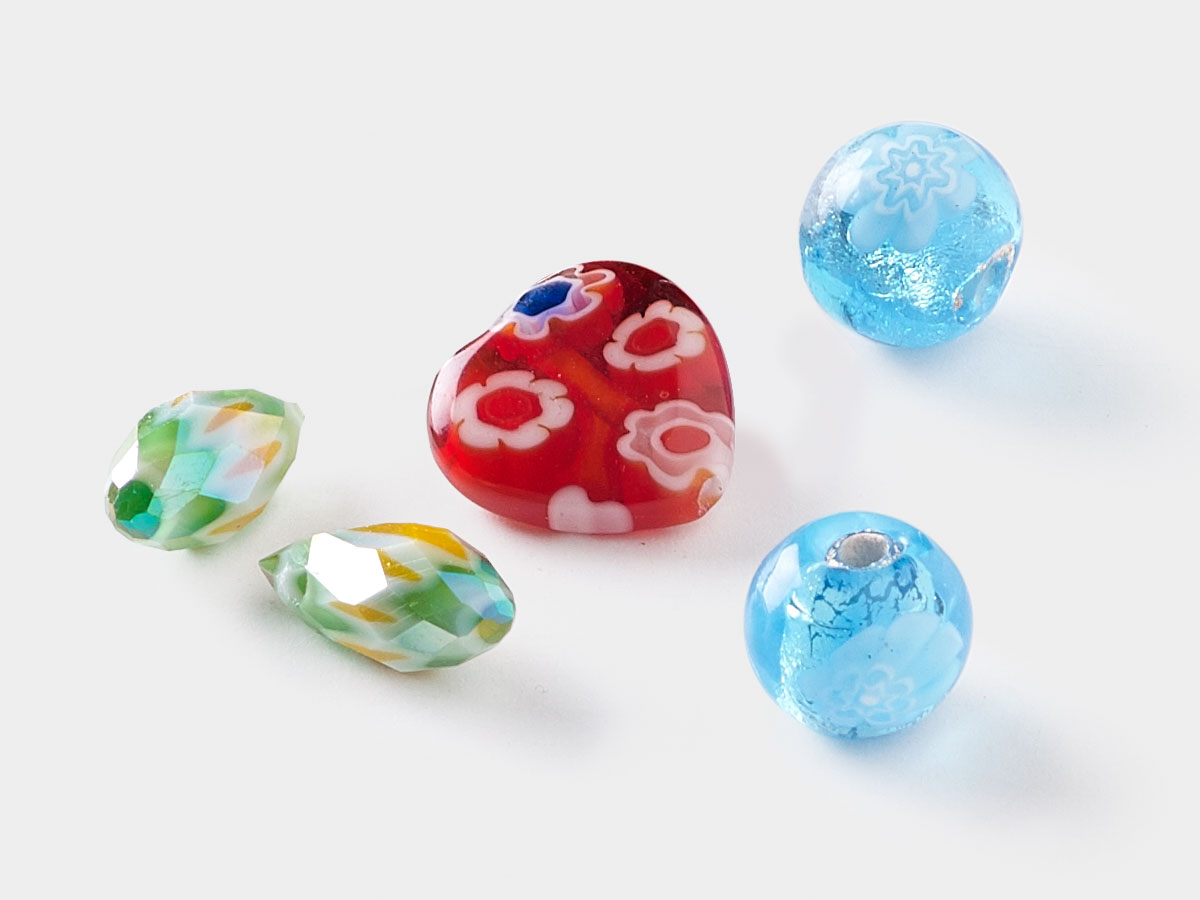 Millefiori Glass Beads