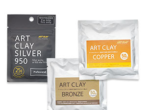 New Art Clay™ Silver 950, Copper and Bronze