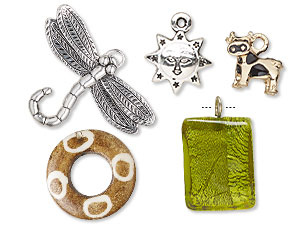 New Limited Inventory Pendants, Focals, Drops and Charms