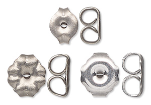 Titanium and Stainless Steel Earnuts