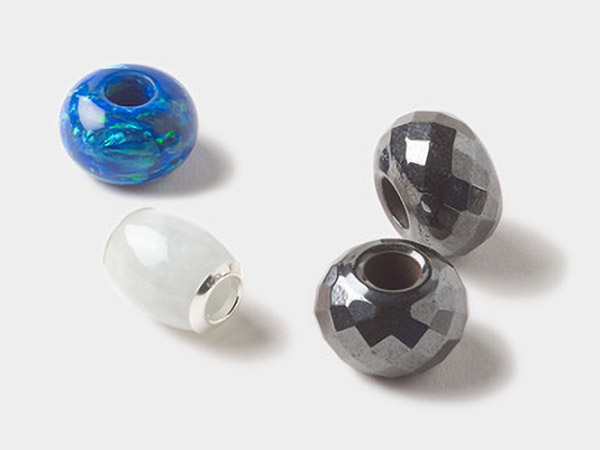 Large Hole Gemstone Beads