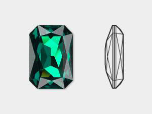 Emerald-Cut Fancy Stone - 4627