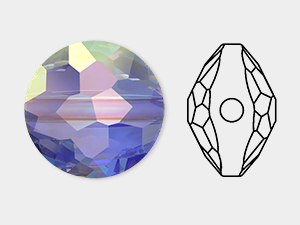 Puffed Round Bead - 5034